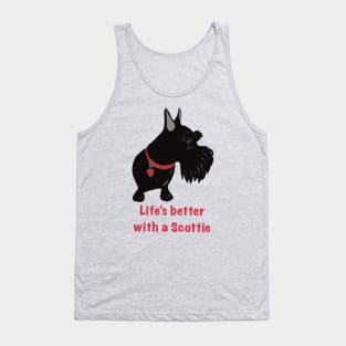 Life’s Better With A Scottie Tank Top